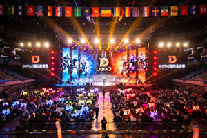 DOTA2国际邀请赛比赛场馆图片
